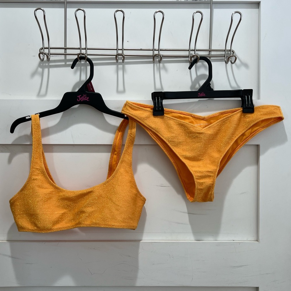 Kendall and Kylie bikini top medium, bottom large